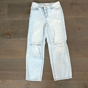 GB Girls Light Blue Distressed Jeans